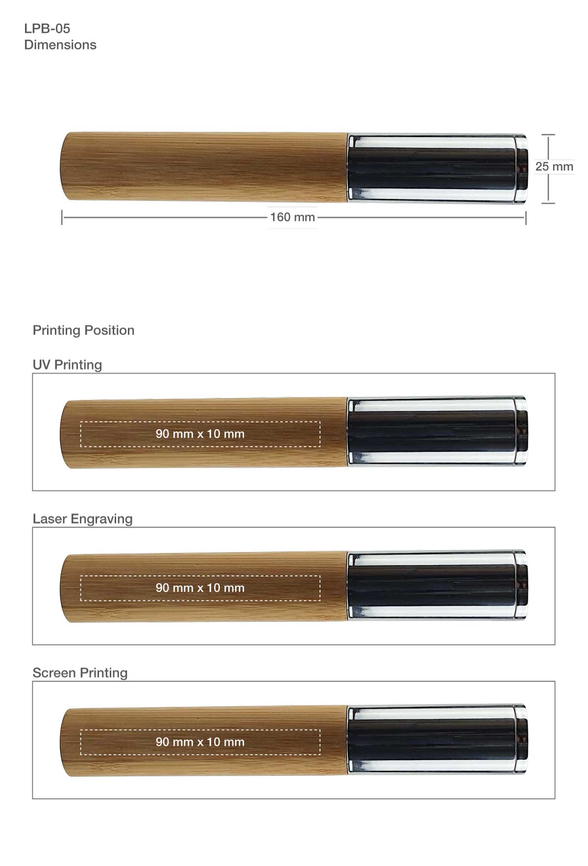 Pen Case Printing Details